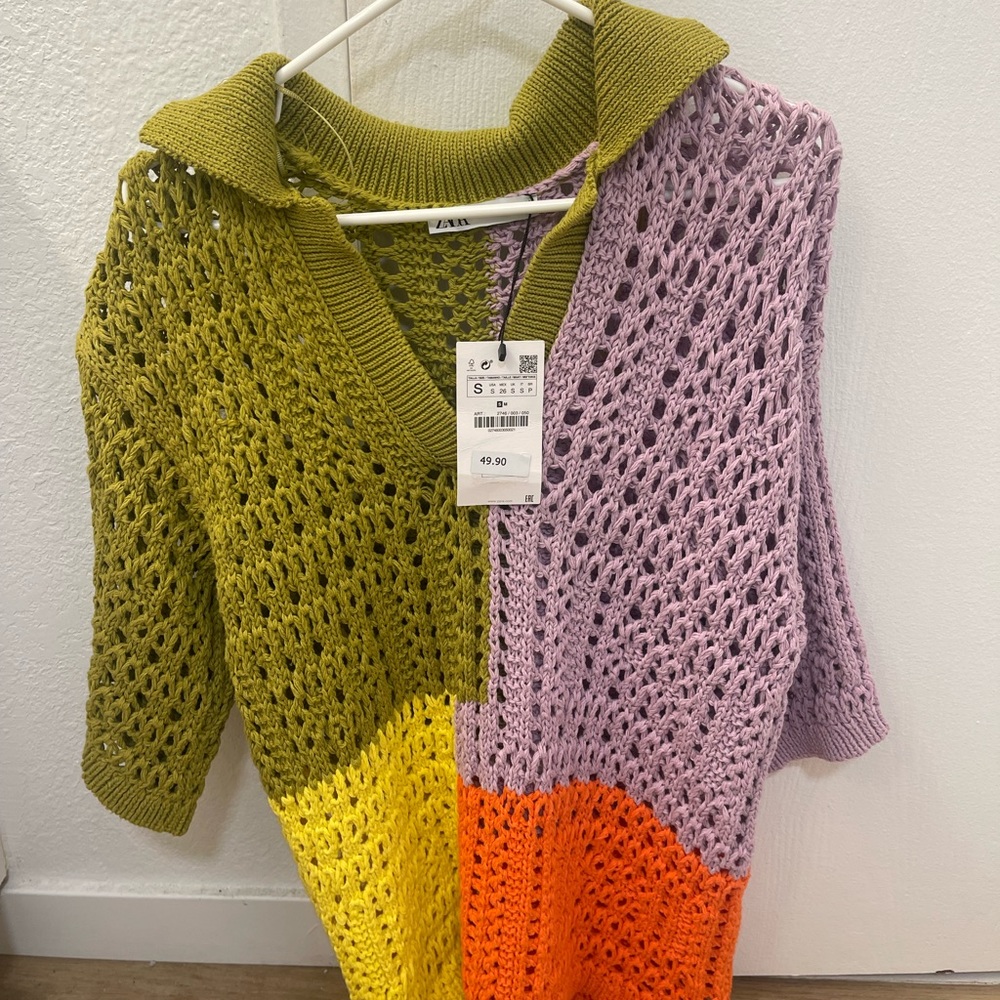 Zara knit top